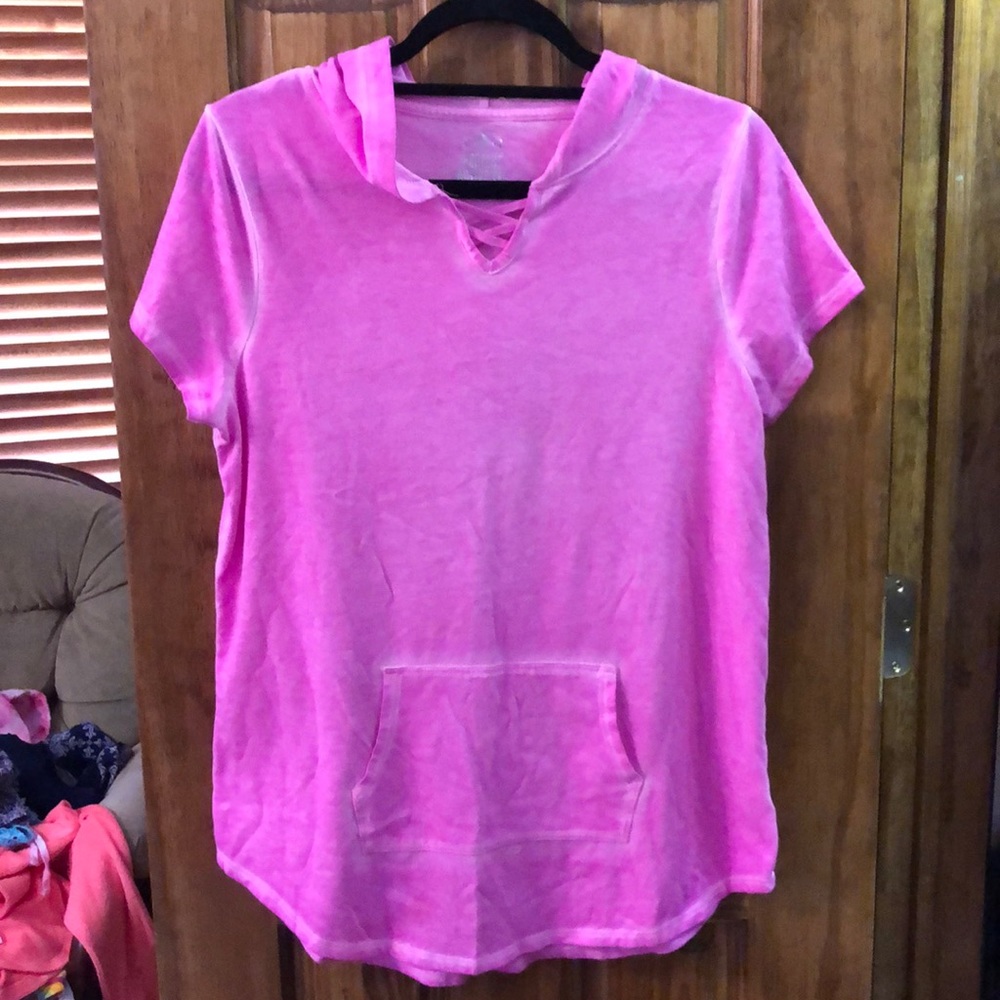 Perfect active tee- bathing suit cover